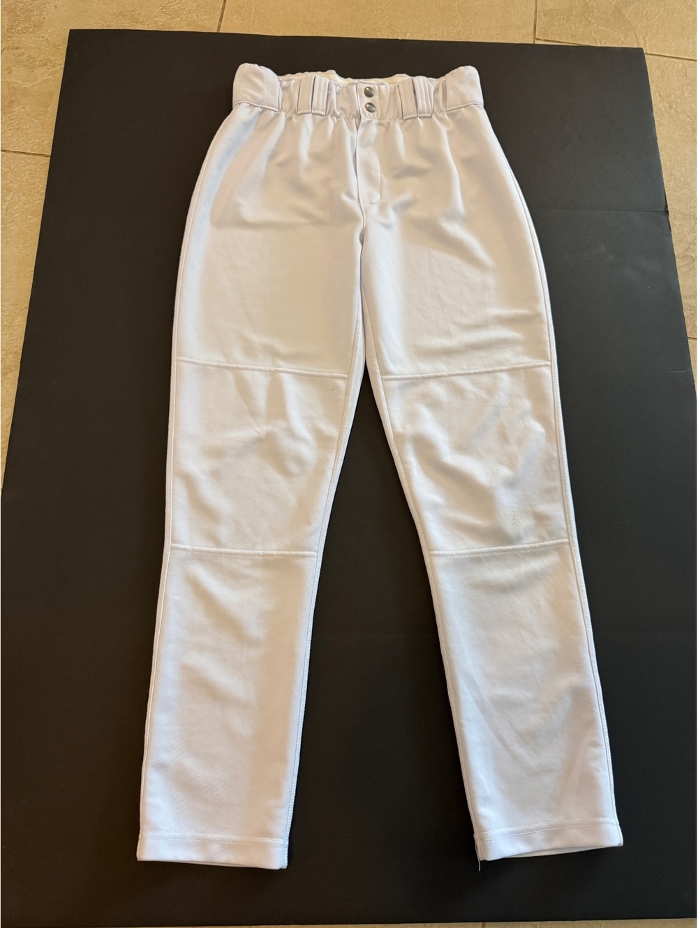 EvoShield Adult Baseball Pants Size Large White WB60426 Elastic Waist